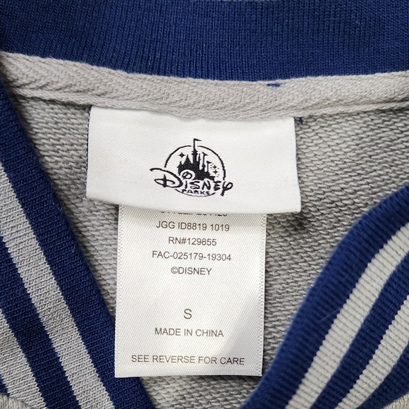 Walt Disney World Mickey Mouse Original Snap Up Varsity Jacket Adult Size S - Picture 4 of 8